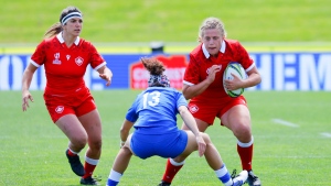 Canadian women down Italy for second-straight win at Rugby World Cup
