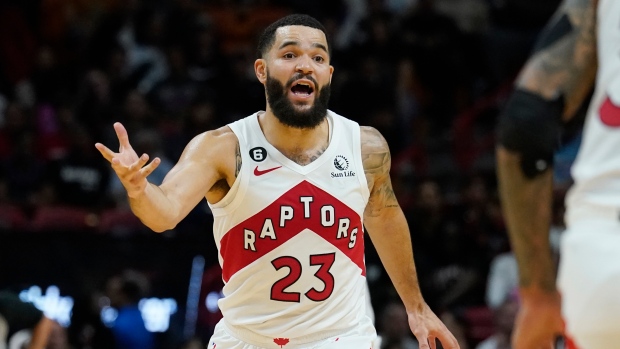 Fred VanVleet, The Canadian Press Fred VanVleet