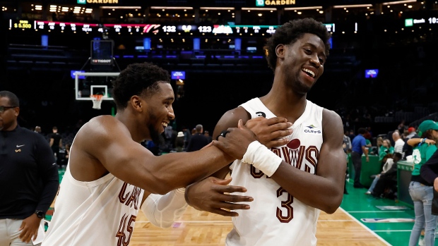 Donovan Mitchell, Caris Levert, The Canadian Press Donovan Mitchell, Caris Levert
