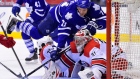 Hurricanes Anton Khudobin Maple Leafs David Clarkson