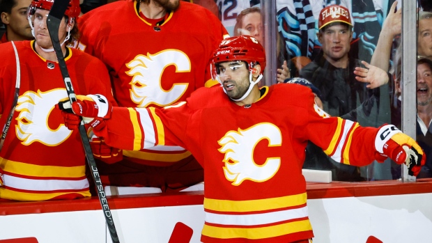 Nazem Kadri First Look In Calgary Flames Jersey 