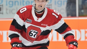 OHL Roundup: Cameron Tolnai's two-goal performance leads 67's past Frontenacs