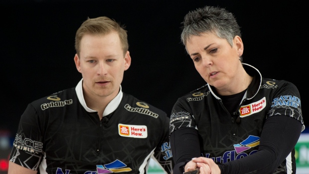 Nancy Martin and Tyrel Griffith , Curling Canada Nancy Martin and Tyrel Griffith