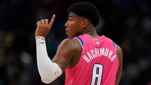Rui Hachimura, The Canadian Press Rui Hachimura