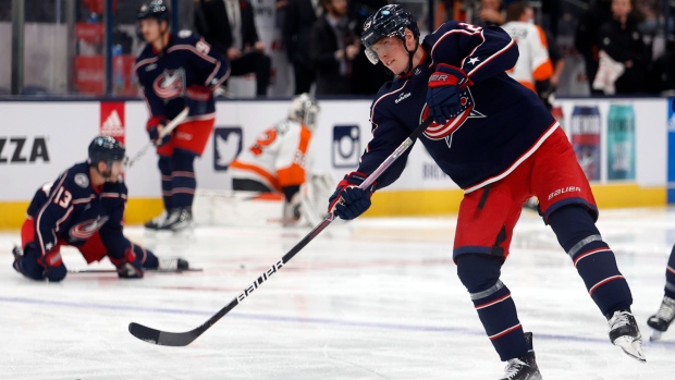 Columbus Blue Jackets' Patrik Laine out three to four weeks with sprained  ankle - Daily Faceoff