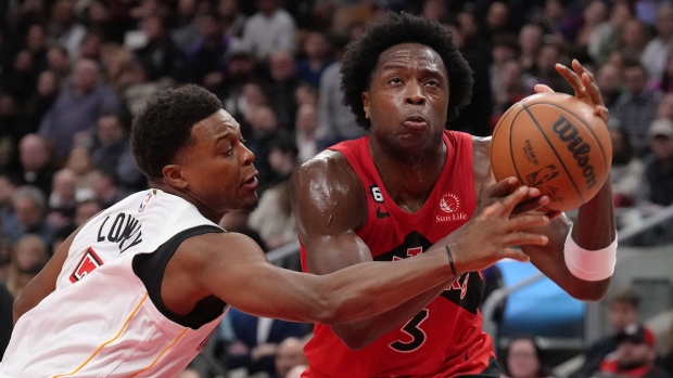Raptors battle for Play-In positioning in key game against Heat on TSN
