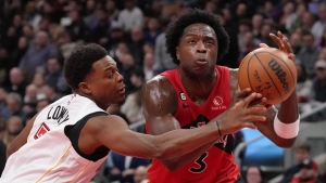 Raptors' Anunoby 'wrung out' after games due to his high energy on both ends of the floor