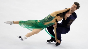 Canadians Fournier Beaudry, Soerensen lead ice dance at NHK Trophy in Japan