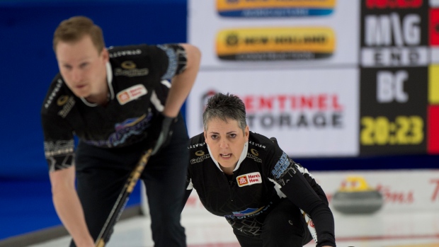 Nancy Martin and Tyrel Griffith , Curling Canada Nancy Martin and Tyrel Griffith