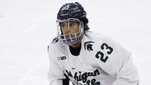 Michigan St. hockey player alleges opponent used racial slur