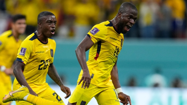 Enner Valencia, The Canadian Press Enner Valencia
