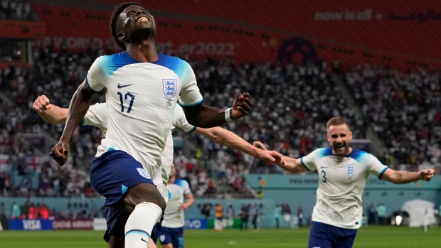 Bukayo Saka, The Canadian Press Bukayo Saka