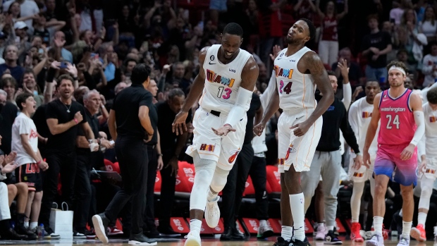 Bam Adebayo, The Canadian Press Bam Adebayo