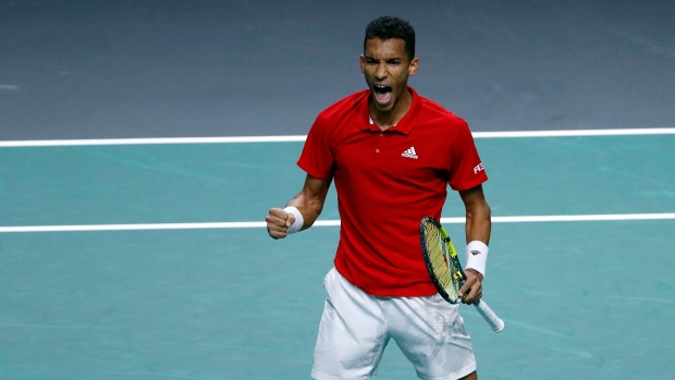 Felix Auger-Aliassime, The Canadian Press Felix Auger-Aliassime