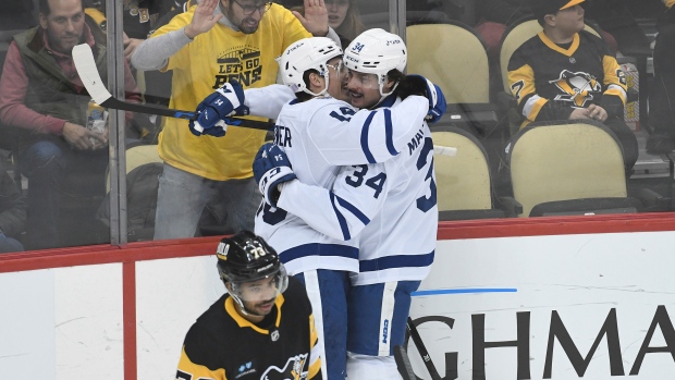 Marner extends point streak to 16 games, Maple Leafs beat Penguins - TSN.ca