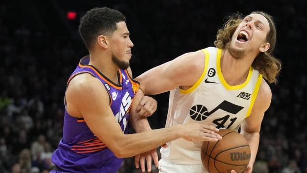 Devin Booker Kelly Olynyk, The Canadian Press Devin Booker Kelly Olynyk