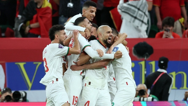Morocco Celebrates, The Canadian Press Morocco Celebrates