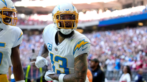 Keenan Allen, The Canadian Press Keenan Allen