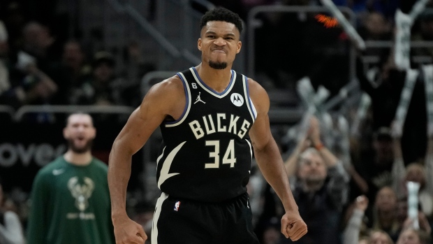 Giannis Antetokounmpo, The Canadian Press Giannis Antetokounmpo