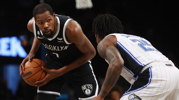 Durant's season-high 45 points lift Nets over Magic
