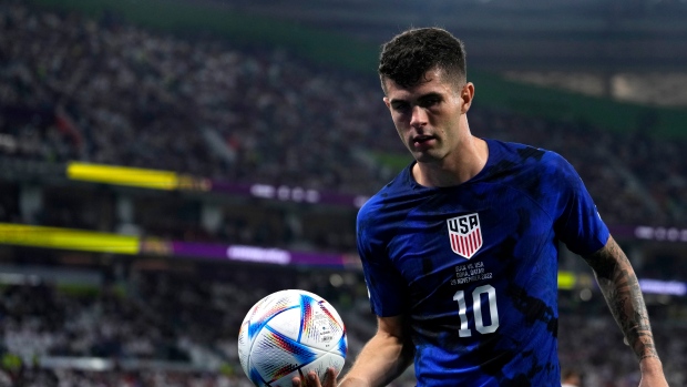 Pulisic (pelvis) cleared for Netherlands match