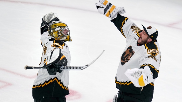 Jeremy Swayman Linus Ullmark, The Canadian Press Jeremy Swayman Linus Ullmark
