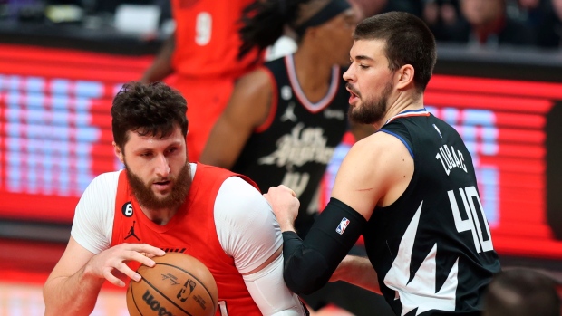 Jusuf Nurkic, left, Ivica Zubac, The Canadian Press Jusuf Nurkic, left, Ivica Zubac