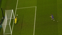 Lionel Messi penalty stopped by Wojciech Szczesny