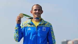Ukrainian Olympian auctioning medals to help war effort
