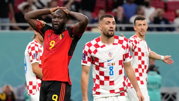 Croatia advances to knockout stage after scoreless draw with Belgium