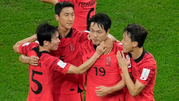 Korea Republic Celebrates, The Canadian Press Korea Republic Celebrates