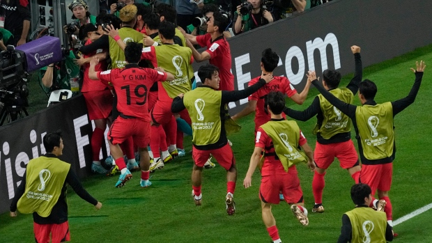 Korea Republic Celebrates, The Canadian Press Korea Republic Celebrates