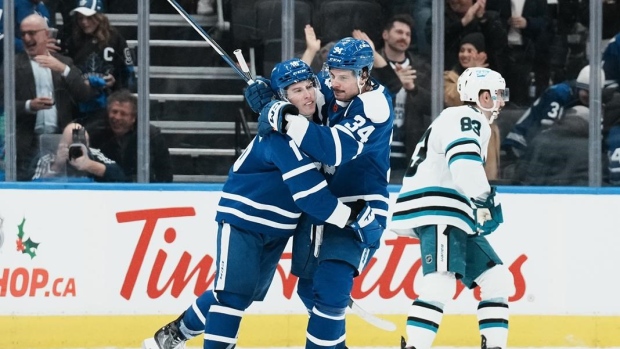 Mitch Marner and Auston Matthews, The Canadian Press Mitch Marner and Auston Matthews
