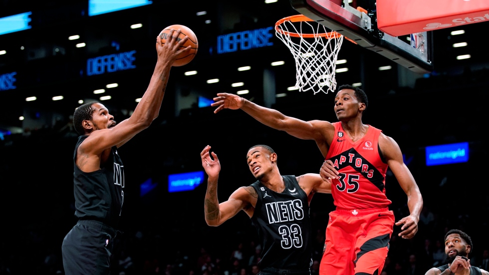 Raptors fall into big early hole; lose to Nets