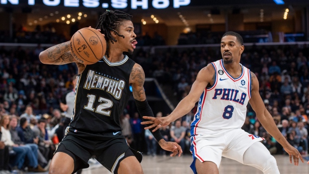 Memphis Grizzlies guard Ja Morant , The Canadian Press Memphis Grizzlies guard Ja Morant