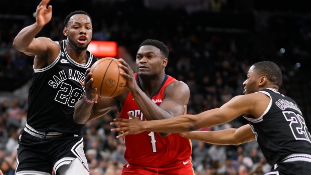 Zion Williamson, The Canadian Press Zion Williamson