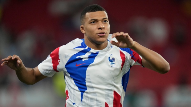 Kylian Mbappe, The Canadian Press Kylian Mbappe