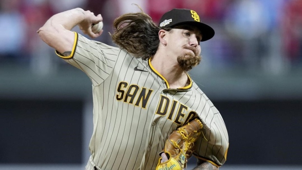 Mike Clevinger , The Canadian Press Mike Clevinger
