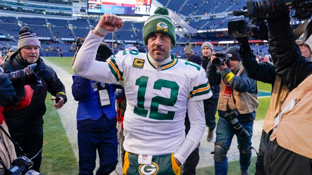Aaron Rodgers, The Canadian Press Aaron Rodgers
