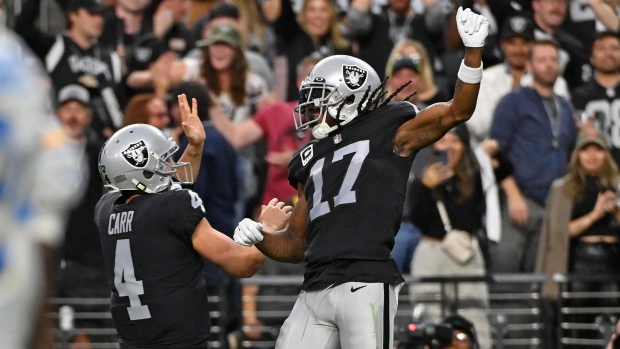 Derek Carr Davante Adams, The Canadian Press Derek Carr Davante Adams