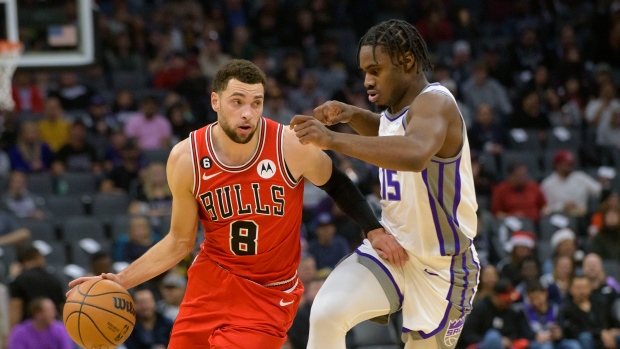 Zach LaVine Davion Mitchell, The Canadian Press Zach LaVine Davion Mitchell