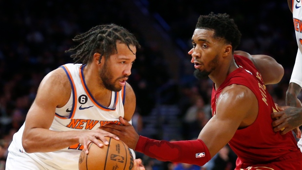 Jalen Brunson and Donovan Mitchell, The Canadian Press Jalen Brunson and Donovan Mitchell