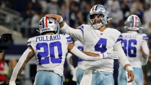 Cowboys post 33-point fourth quarter in rout of Colts