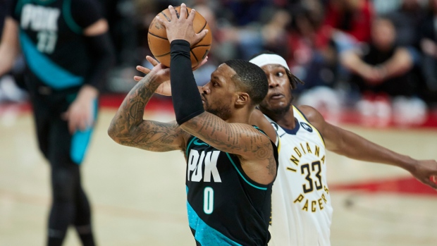 Damian Lillard, The Canadian Press Damian Lillard