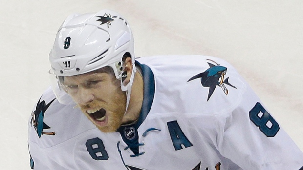 Joe Pavelski, The Canadian Press Joe Pavelski