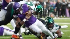 Photo: The Canadian Press, License: N/A, Created: 2022:12:04 12:48:48 Nathan Shepherd and Dalvin Cook