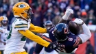 Photo: The Canadian Press, License: N/A, Created: 2022:12:04 14:21:27 N'Keal Harry and Jaire Alexander