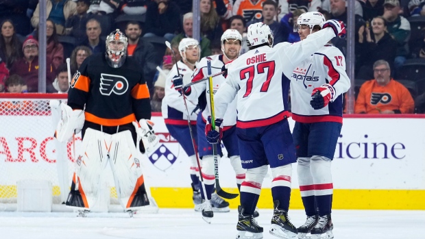 Ovechkin reaches 795 goals as Capitals down Flyers