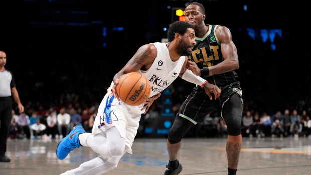 Irving, Durant help Nets outlast Hornets