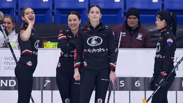 Team Kerri Einarson, Pinty's Grand Slame of Curling (@grandslamcurl) Team Kerri Einarson